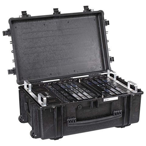 Explorer Cases Waterproof Rack Frame Trolley Case 7630-B15U