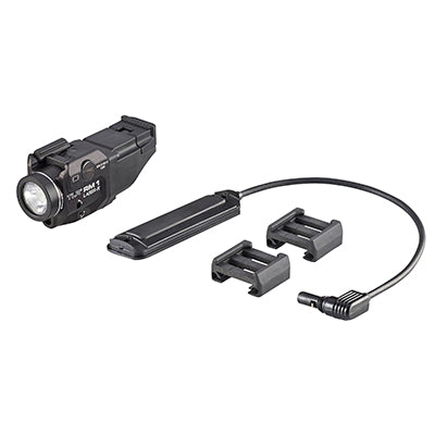 TLR RM 1 Laser - Incl tail cap switch, remote switch, mounting clips, key kit and CR123A - Black