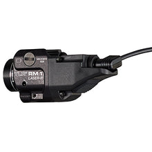 Indlæs billede til gallerivisning TLR RM 1 Laser - Incl tail cap switch, remote switch, mounting clips, key kit and CR123A - Black
